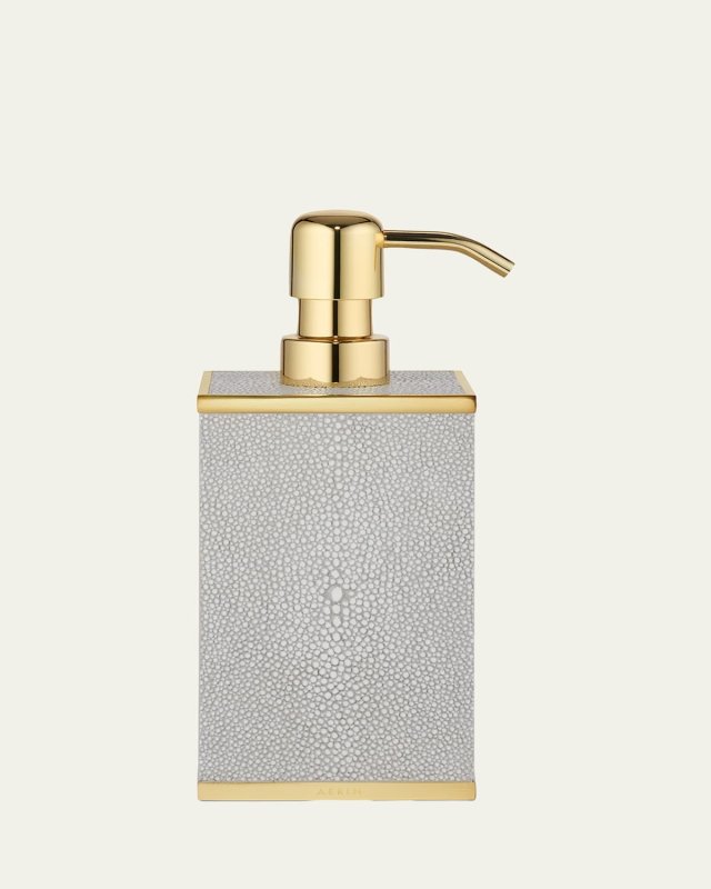 Faux Shagreen Soap Pump